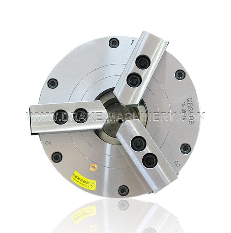 Mandril neumático de medio orificio pasante QB3