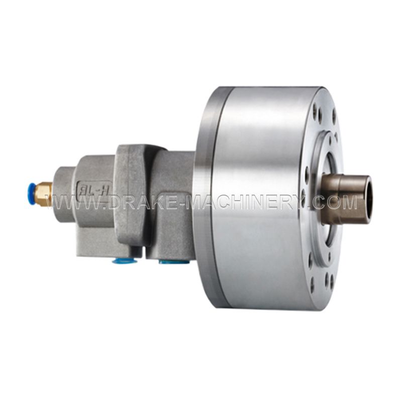 Cilindro hidráulico giratorio RL-AN con conexión de aire Cilindro hidráulico giratorio RL-AN con conexión de aire