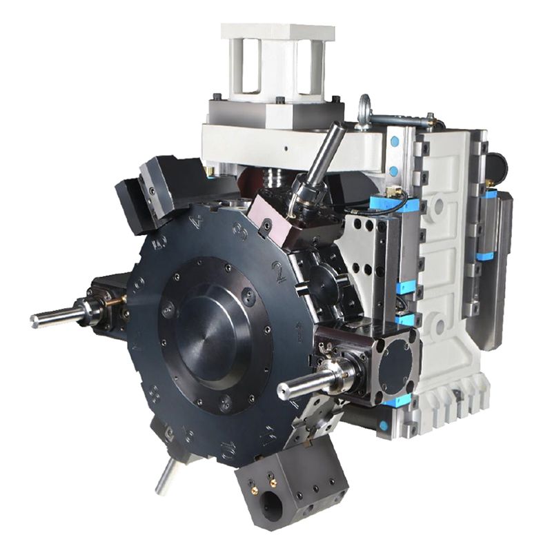 La torreta NC de potencia del eje Y