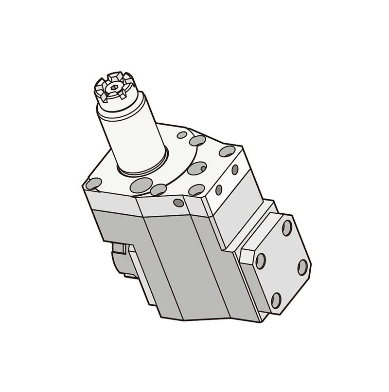 Cabezas de fresado y taladrado radiales descentradas