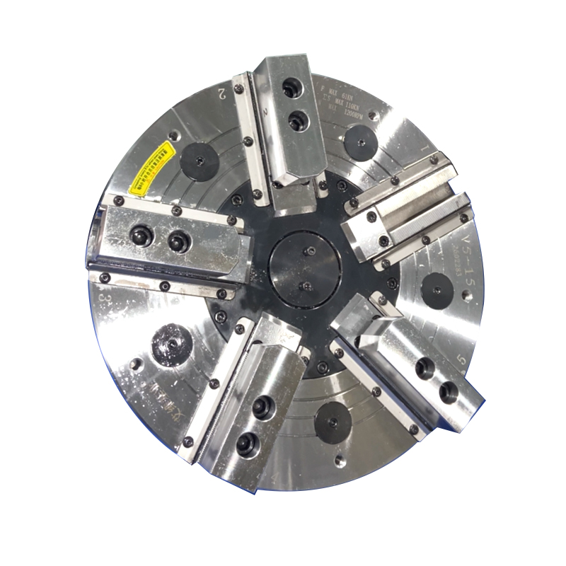 YK15-5 Mandril de potencia sólido para torno vertical de cinco mordazas YK15-5 Mandril de potencia sólido para torno vertical de cinco mordazas