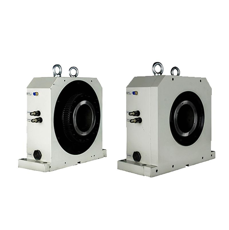 Portahusillo bidireccional con abrazadera de doble cañón JHP-120 (retraído). Portahusillo de doble cabezal